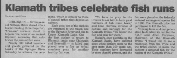 Clipping from Corvallis Gazette-Times